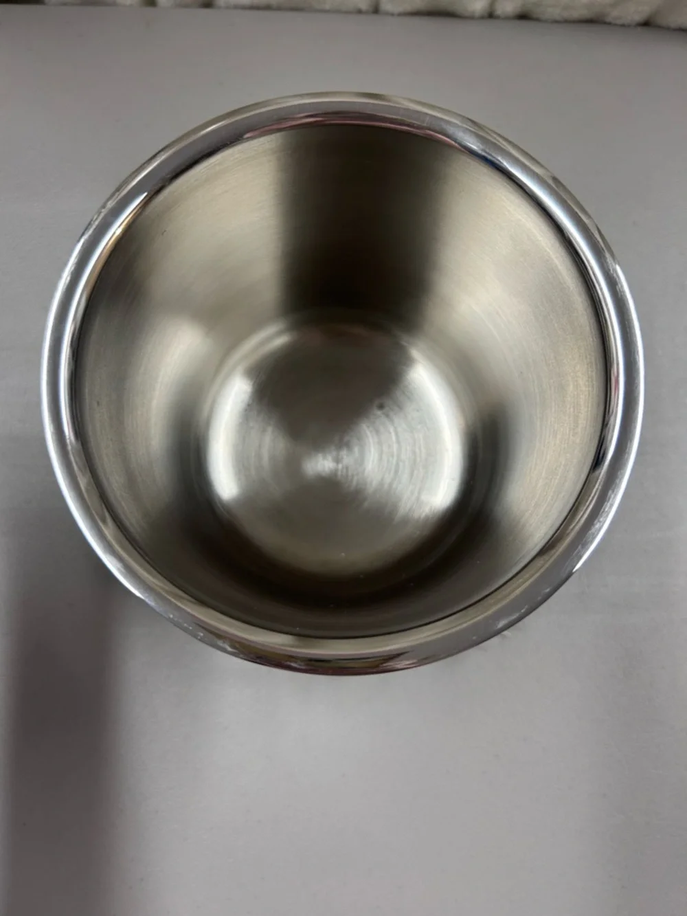 Pottery Barn Silver Coral Handcrafted Ice Bucket Aluminum Steel Nickel Finish
